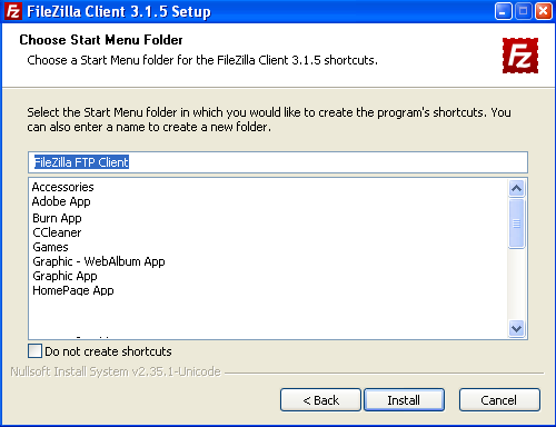 install
